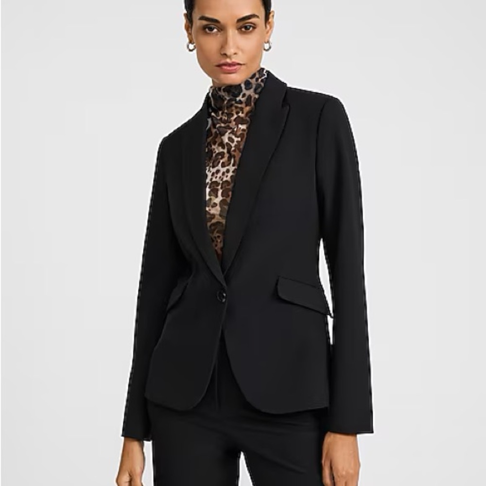 Black Blazer & Trouser Set